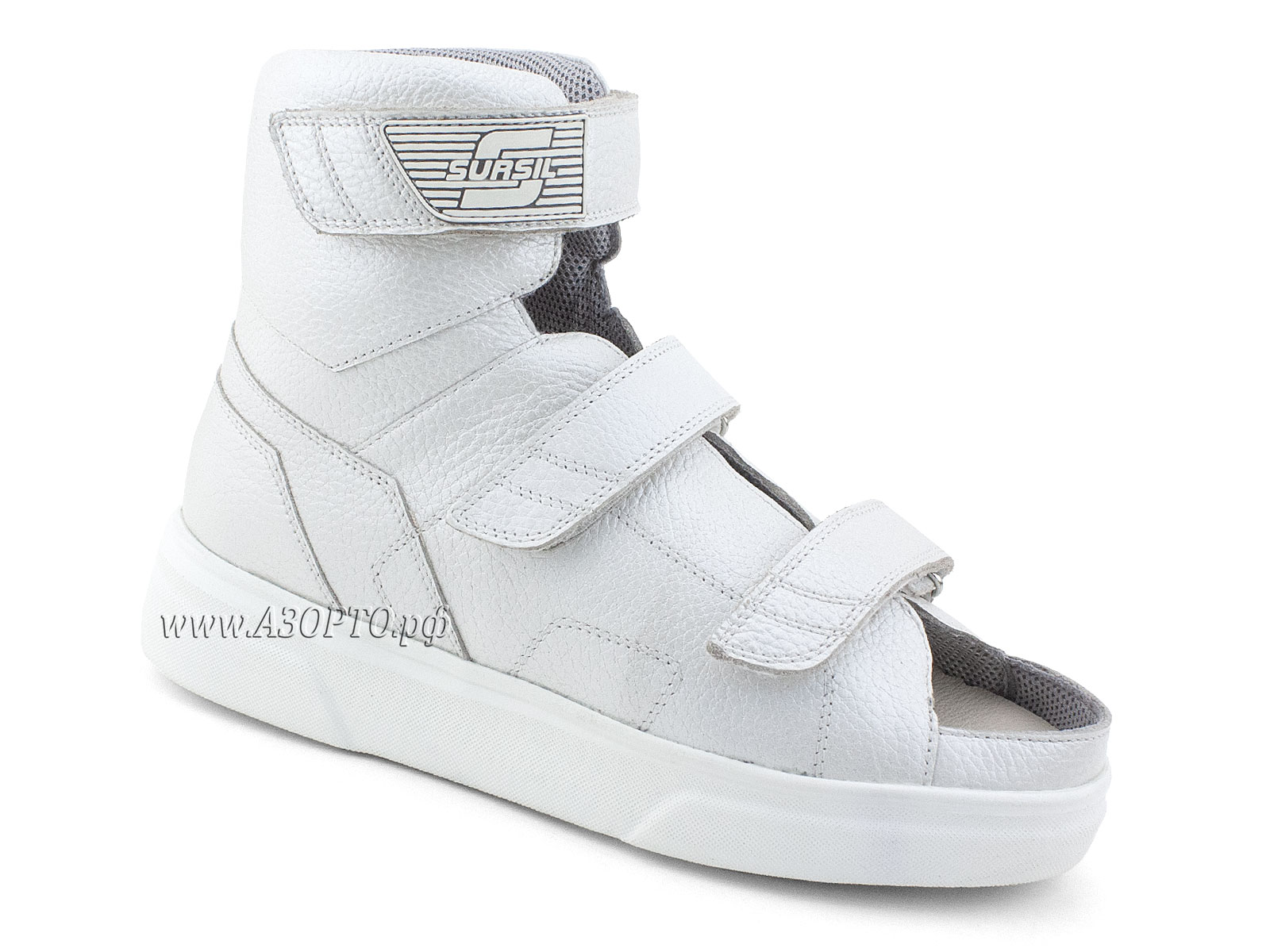 13-131-Сурсил-Орто-(Sursil-ortho),-сандалии-детские-ортопедические-высокий-берец,-кожа,-белый(1) 13-131-Сурсил-Орто-(Sursil-ortho),-сандалии-детские-ортопедические-высокий-берец,-кожа,-белый(1)