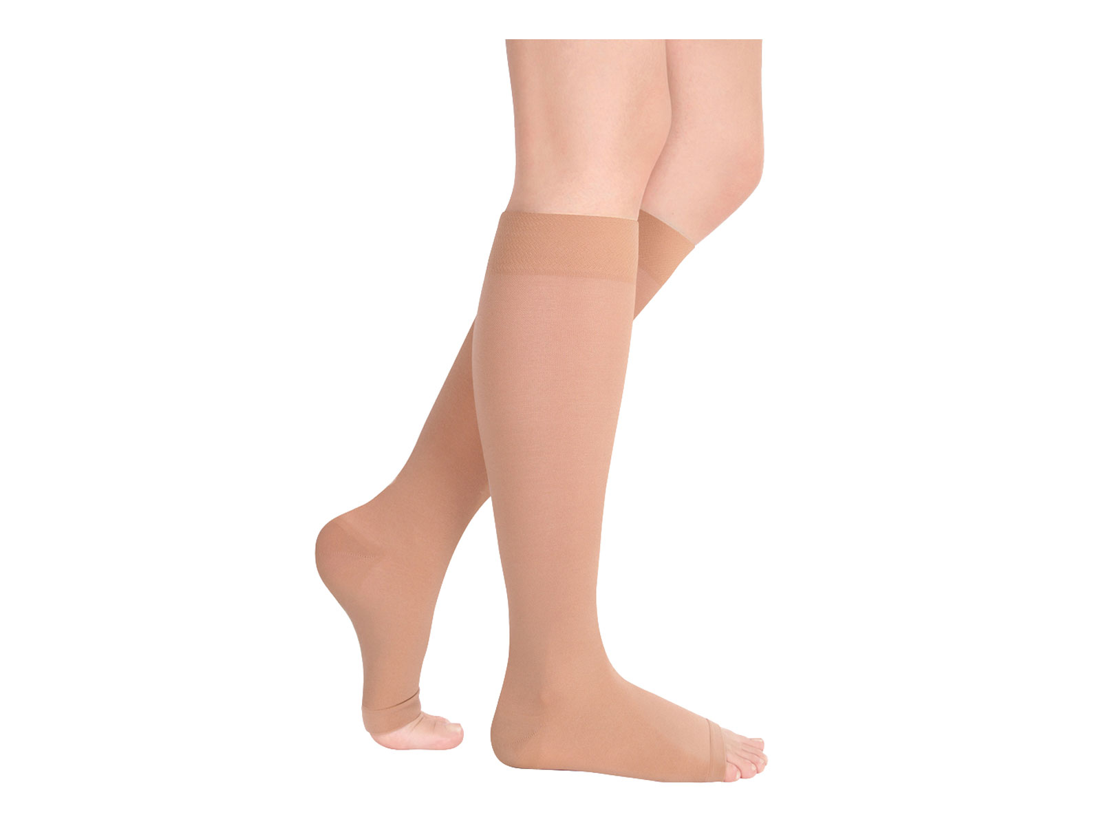 ID-210 Normal Luomma Idealista,1 кл,гольфы компр.откр.носок, карамель_01