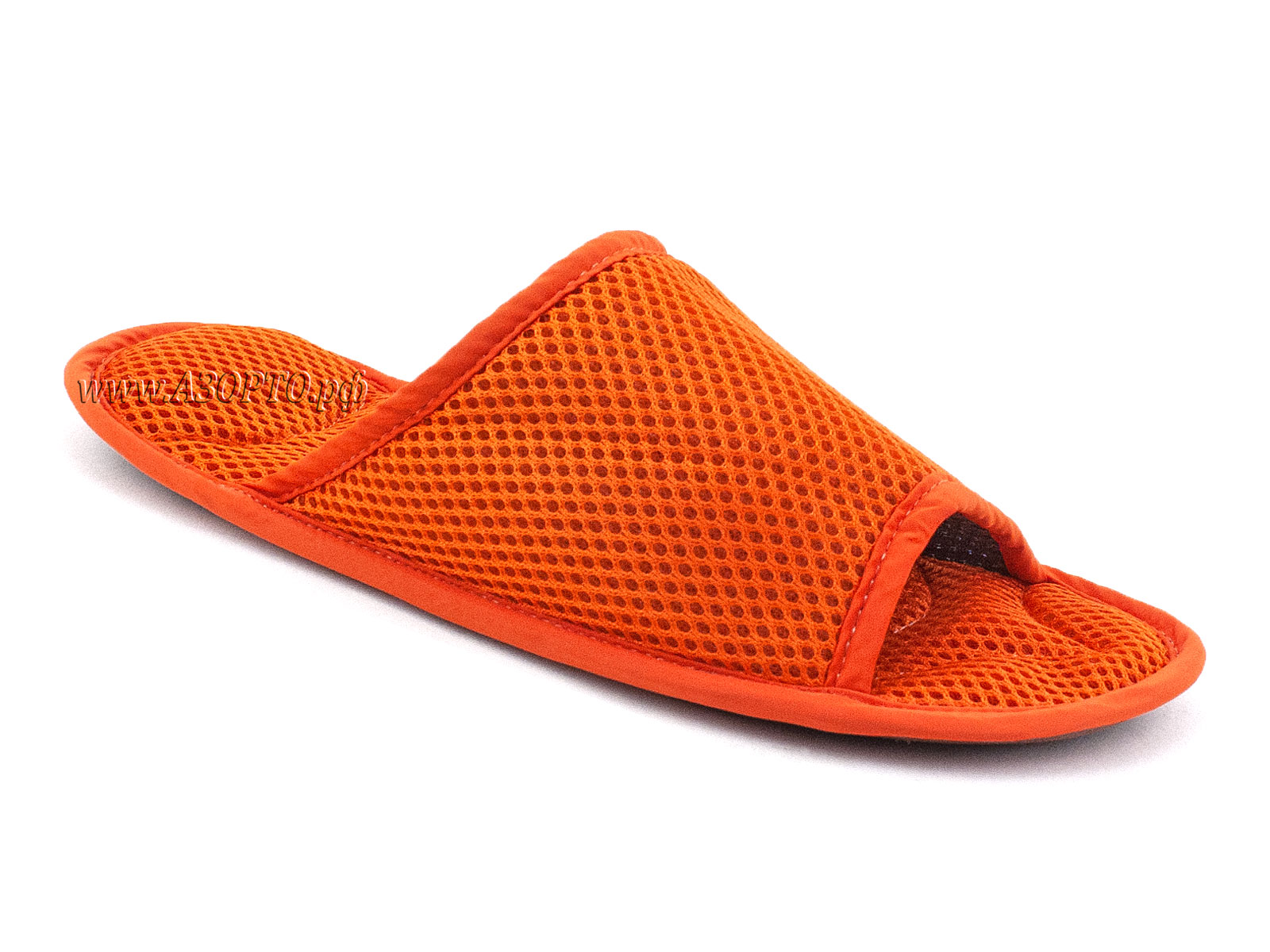 МТ01 Массажер для стоп, массажные тапочки, Релаксы, оранжевый(1)