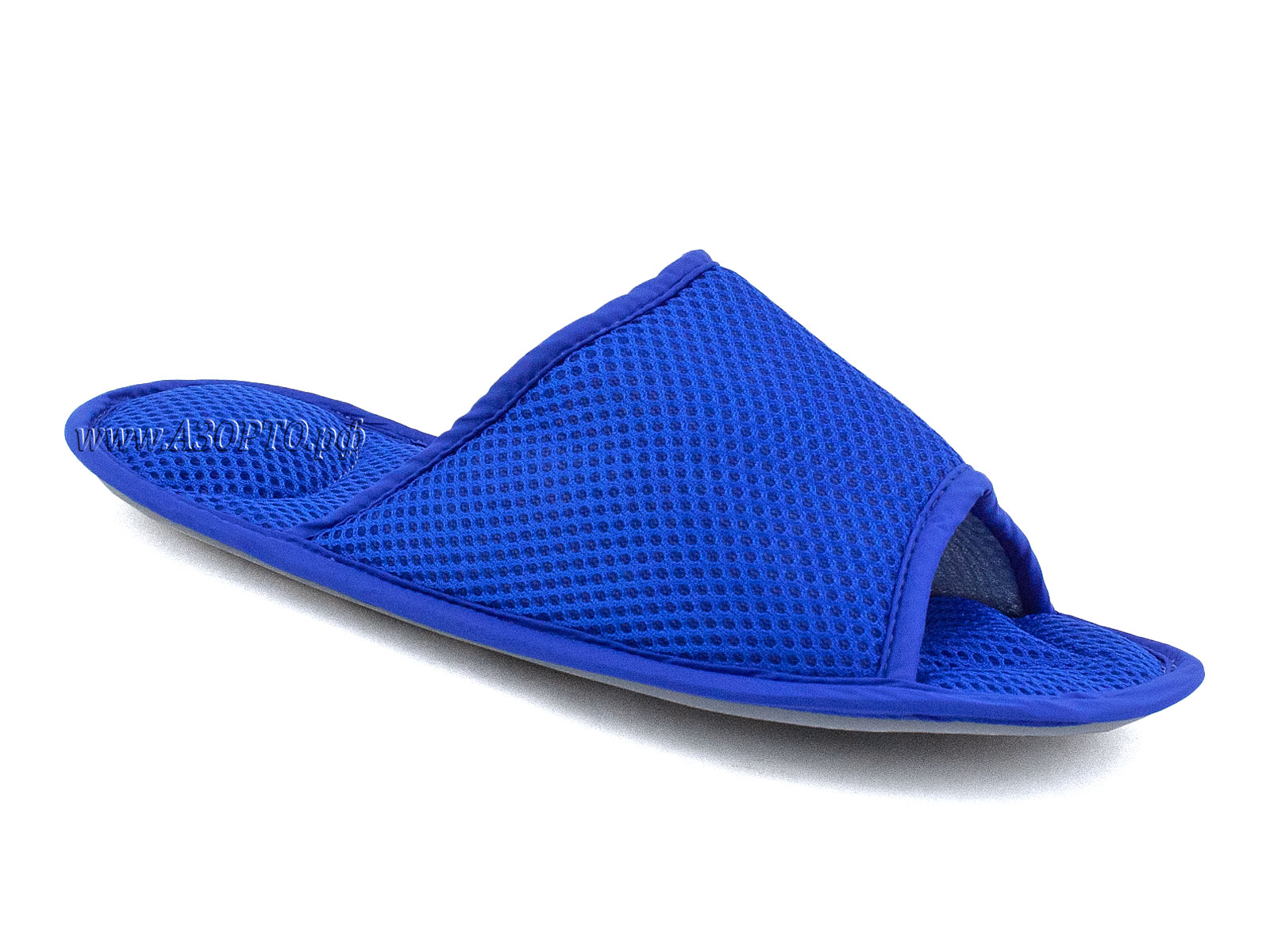 МТ01 Массажер для стоп, массажные тапочки, Релаксы, ярко-синий (1)
