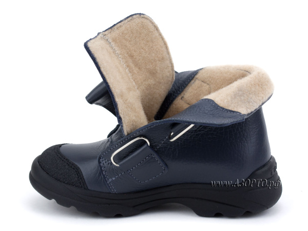 338-712-Тотто-(Totto),-ботинки-детские-утепленные-ортопедические-профилактические,-кожа,-синий(1)