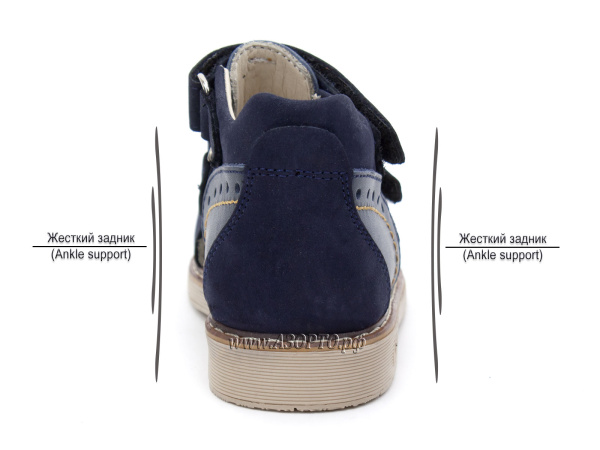 8018-1(18-20)-Миниколор-(Minicolor),-сандалии-детские-закрытые-ортопедические(3)