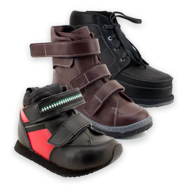 Ортопедическая обувь сложная на аппарат на тепленной подкладке (пара), ДЕТСКАЯ