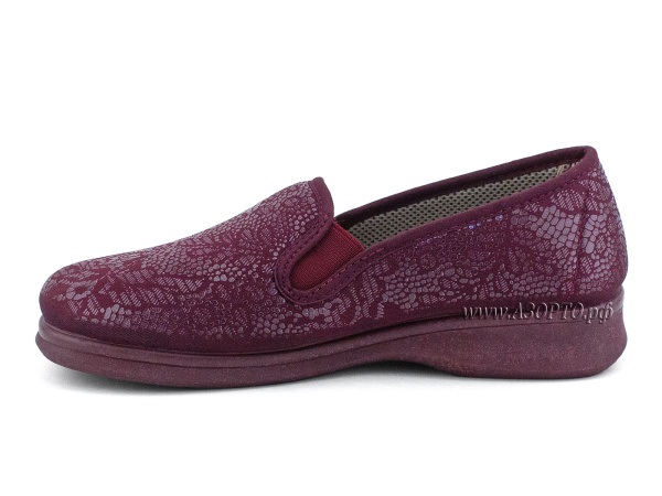 493479-Доктор-Бюргер-(Doctor-Burger),-туфли-для-взрослых,-текстиль,-бордовый(3)