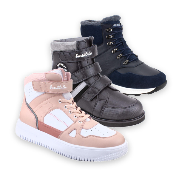 Ортопедическая обувь сложная на сохраненную конечность и обувь на протез на утепленной подкладке 1