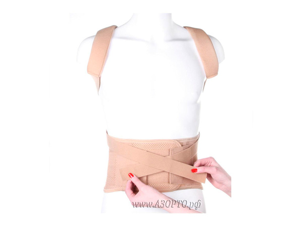 КК-01 Экотен (Ecoten) Корсет ортопедический (реклинатор), рост 150-165 см (5)