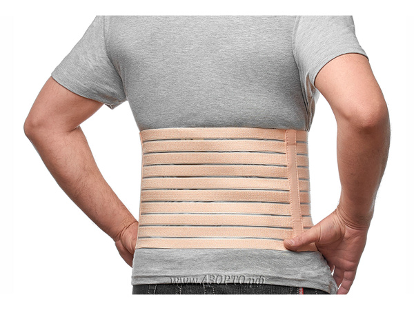 ПО-212 Орто.Ник (Ortonik) Бандаж послеоперационный с мягкой панелью, бежевый (3)