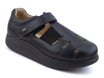 141608W Сурсил-Орто (Sursil-Ortho), туфли для взрослых , ригидная подошва, диабетическая подкладка, кожа, черный, полнота 11 в Москве