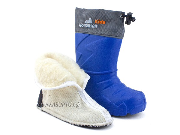 129110-03-Нордман-Кидс-(Nordman-Kids),-сапоги-резиновые-детские-eva-со-съемным-меховым-вкладышем,-синие(3)
