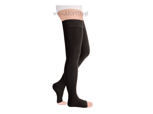 Luomma Idealista ID-310 Long Чулки компрессионные с открытым носком Luomma Idealista ID-310 Long Чулки компрессионные с открытым носком