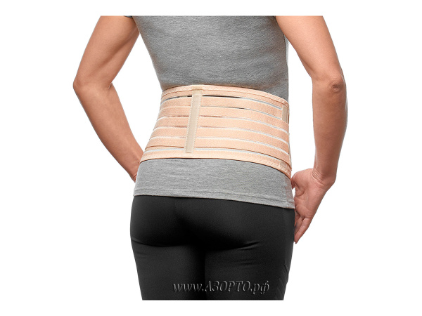 ДР-111 Орто.Ник (Ortonik) Бандаж дородовый облегчённый с рёбрами жёсткости, бежевый (3)