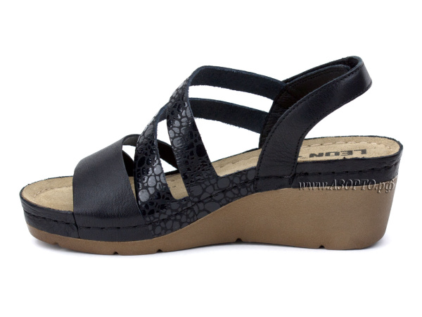 1022BLK-Леон-(Leon),-сандалии-для-взрослых-ортопедические(2)