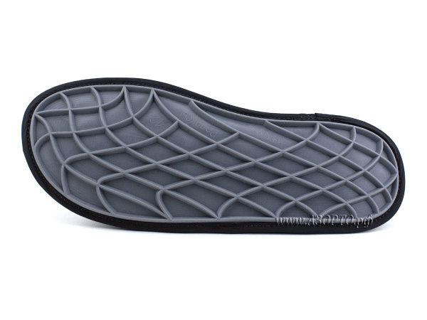 МТ01 Массажер для стоп, массажные тапочки, Релаксы, черный (2)