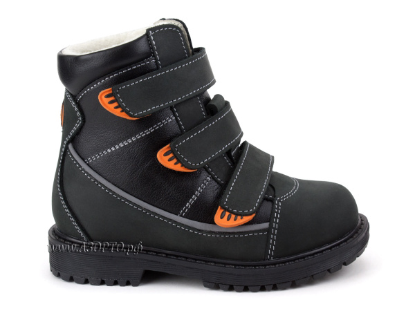 152-121-Бос(Bos),-ботинки-детские-утепленные-ортопедические-профилактические,-кожа(2)