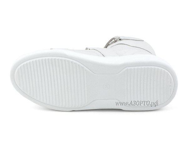 13-131-Сурсил-Орто-(Sursil-ortho),-сандалии-детские-ортопедические-высокий-берец,-кожа,-белый(5)