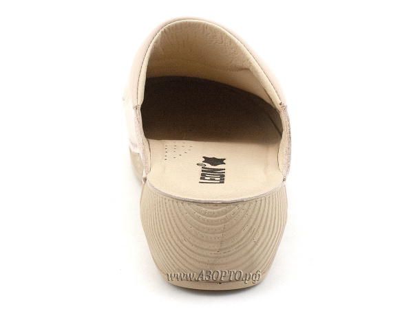 3100PDR-Леон-(Leon),-сабо-для-взрослых-ортопедические,-кожа,-бежевый(4)