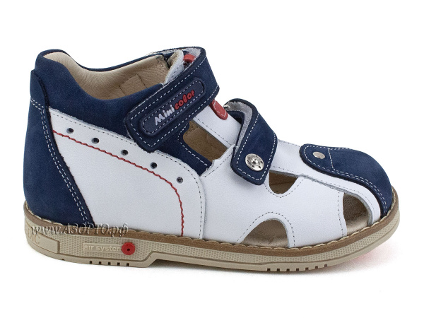 8018-10(21-25)-Миниколор-(Minicolor),-сандалии-детские-закрытые-ортопедические(2)