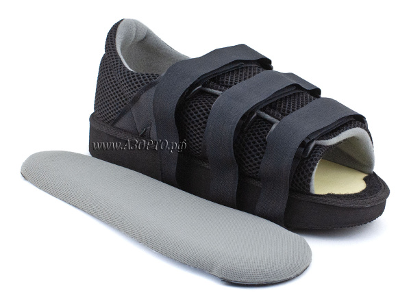 09-106-Сурсил-орто-(Sursil-Ortho),-барука,-сандалии-терапевтические-для-взрослых,-компенсаторный-ботинок-для-здоровой-ноги(2)