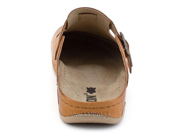 707MBRN-Леон-(Leon),-сабо-для-взрослых-ортопедические,-кожа,-коричневый(4)