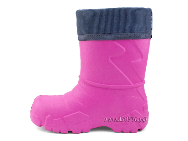 329111-10-Нордман-Кидс-(Nordman-Kids),-сапоги-резиновые-детские-eva-на-флисе,-розовый(4)
