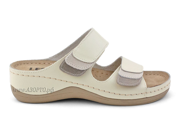 904BGE-Леон-(Leon),-сандалии-открытые-для-взрослых-ортопедические,-кожа,-бежевый(2)