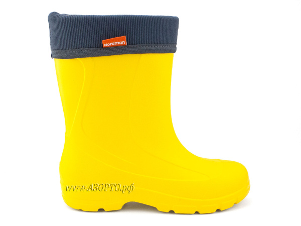 4-762-01-Нордман-Тин-(Nordman-Teen)-сапого-резиновые-подростковые-eva-со-съемным-флисовым-вкладышем,-желтый(3)