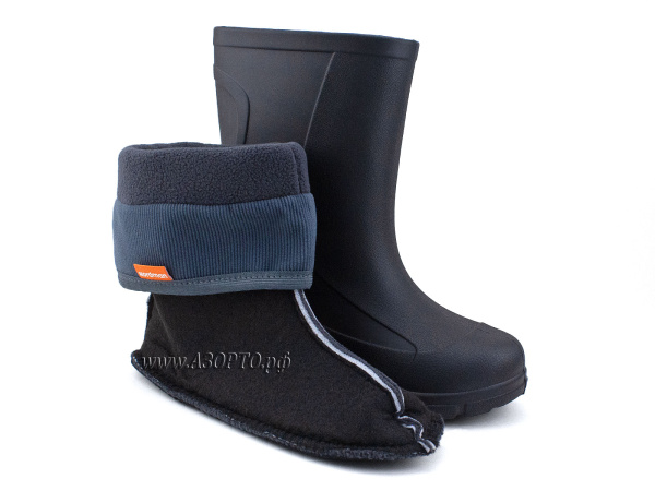 4-762-02-Нордман-Тин-(Nordman-Teen)-сапого-резиновые-подростковые-eva-со-съемным-флисовым-вкладышем,-черный(2)