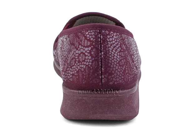 493479-Доктор-Бюргер-(Doctor-Burger),-туфли-для-взрослых,-текстиль,-бордовый(4)
