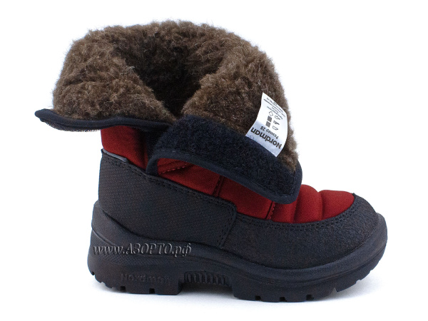 215003-03-Нордман-Луми-(Nordman-Lumi),-сапоги-детские-зимние,-бордовый,-текстиль,-шерсть(2)