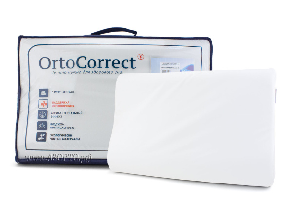 ORTOCORRECT-Classic-L-Подушка-ортопедическая-с-эффектом-памяти-(5636.-валики-1012)-,белый-(1) ORTOCORRECT-Classic-L-Подушка-ортопедическая-с-эффектом-памяти-(5636.-валики-1012)-,белый-(1)