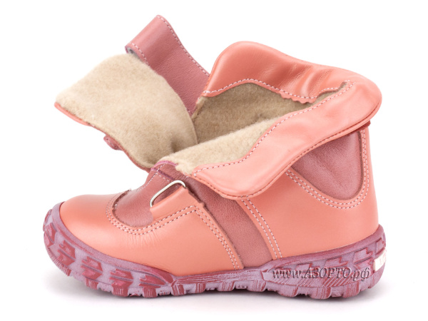 208-307,46,236,19-Тотто-(Totto),-ботинки-демисезонние-детские-профилактические,-байка,-кожа(1