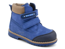 505 Д(23-25) Минишуз (Minishoes), ботинки ортопедические профилактические, демисезонные утепленные, нубук, байка, джинс в Москве