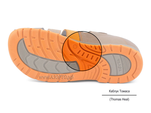 1153_1-191,64,18-Тотто-(Totto),-сандалии-детские-закрытые-ортопедические-профилактические(5)