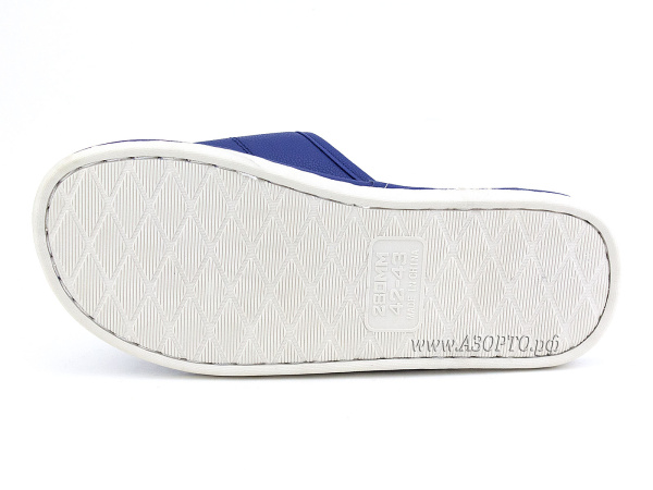 МТ02-Массажные-тапочки-с-магнитами,-экокожа,-синий(2)