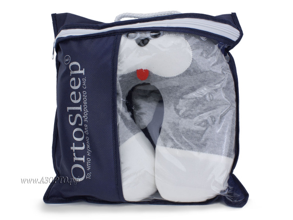006876 OrtoSleep-Travel-заяй анатомическая подушка для путешествий(1)