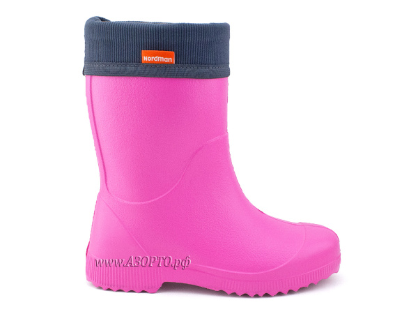 329106-04-Нордман-Джет-(Nordman-Jet),-сапоги-резиновые-детские-eva-со-съемным-флисовым-вкладышем,-розовые(3)
