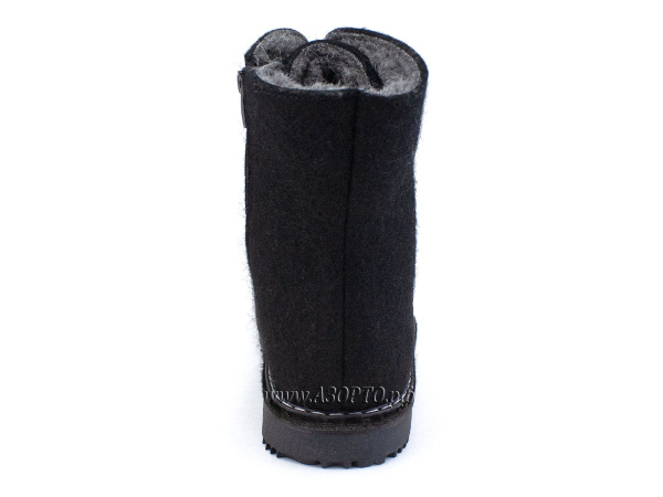 53268-Фома-(Foma),-унтоваленки-подростковые,-шерсть,-войлок,-черный(5)