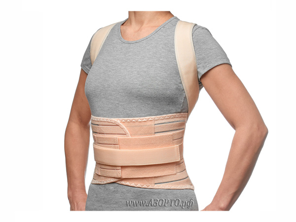 ПР-415 Орто.Ник (Ortonik) Корсет ортопедический реклинирующий жесткий (2)