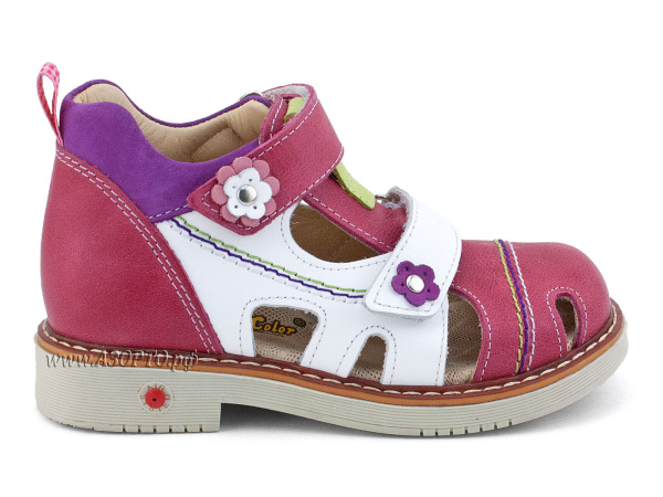 1044-11-(26-30)-Миниколор-(Minicolor),-сандалии-детские-закрытые-ортопедические-профилактические(2)