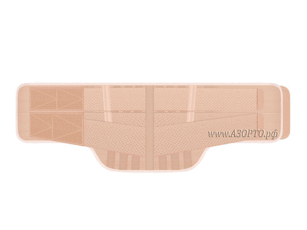 ПРР-30У-Экотен-(Ecoten)-Корсет-ортопедический-пояснично-крестцовый-жесткий-с-4-ребрами-жесткости,-ширина-30-см,-бежевый(3)