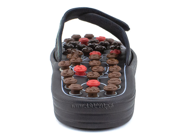 KW-313Т-Массажер-рефлекторный-для-стоп-с-вращающимися-массажными-элементами,-тапочки-Massage-Slipper(4)