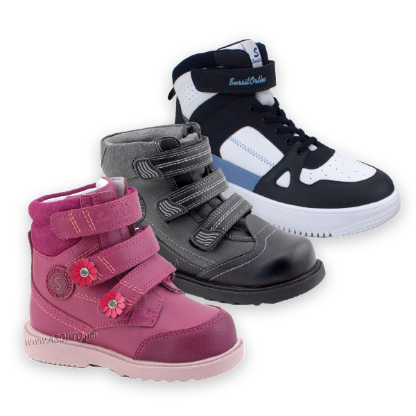 Cложная детская обувь на утепленной подкладке 1