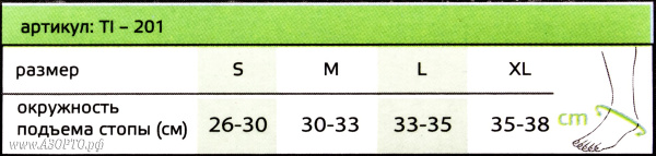 TI-201 размеры