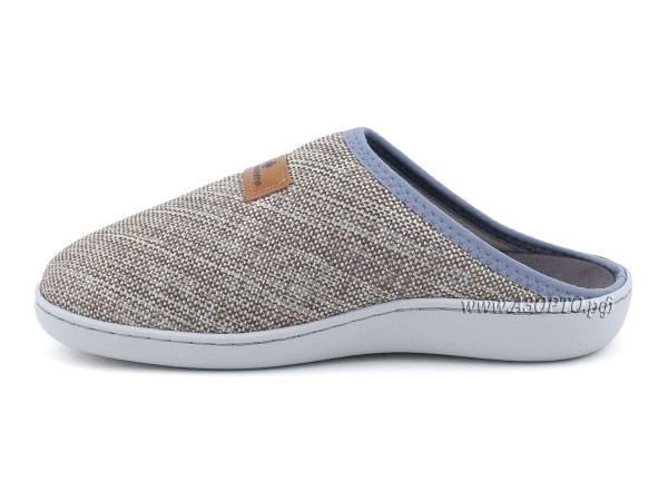 LM-803.025 Луомма (Luomma), домашние ортопедические тапочки, текстиль, рогожка, полнота 9 (3)