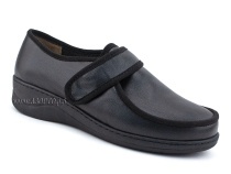 81-22-415/57 Рикосс (Ricoss) туфли для взрослых, кожа, черный, полнота 9 в Москве