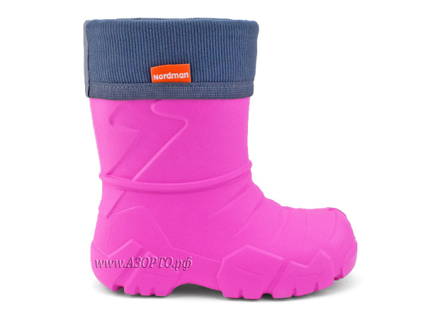 229111-10-Нордман-Кидс-(Nordman-Kids),-сапоги-резиновые-детские-eva-на-флисе,-розовый(3)