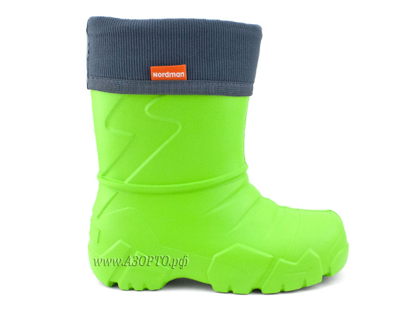 329111-05-Нордман-Кидс-(Nordman-Kids),-сапоги-резиновые-детские-eva-на-флисе,-лайм(2)