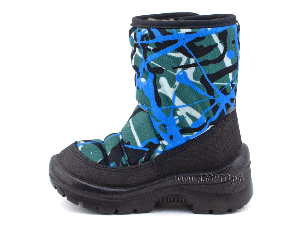 115003-06-Нордман-Луми-(Nordman-Lumi),-сапоги-детские-зимние,-зеленый,-синий,-текстиль,-шерсть(4)
