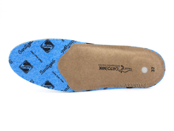 92 Орто.Ник Стельки взрослые ортопедические антибактериальные с разгружающими элементами (5)