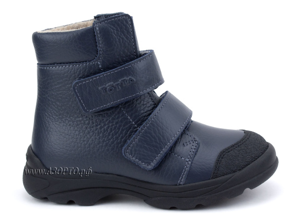 338-712-Тотто-(Totto),-ботинки-детские-утепленные-ортопедические-профилактические,-кожа,-синий(2)